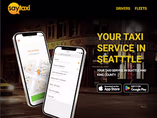 Saytaxi Seattle - Webflow Website