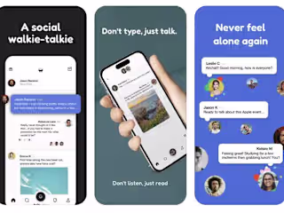 Airchat Website and iOS app