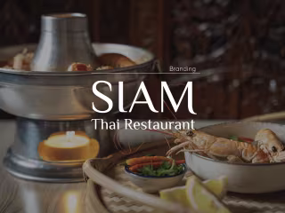 Siam Thai Restaurant | Branding on Behance