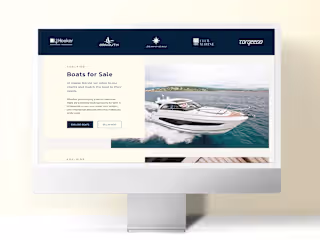 Boats Brokerage and Marine Repair / 2021 / Atomix Project
