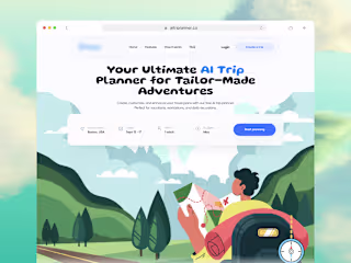 Trip Planner Landing Page