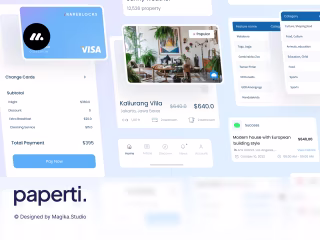 Paperti Website Design