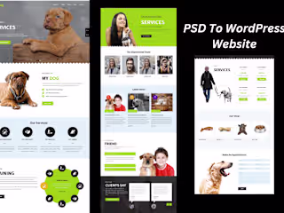 PSD To WordPress Website