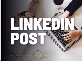 LinkedIn post: App development outsourcing