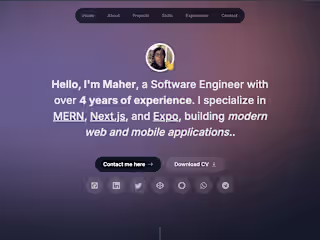 My portfolio | Next.js
