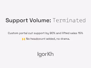 Self-Service Portal for Growing Hosting Provider