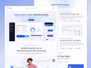 Propzing Landing Page: Turning Vision into Clicks