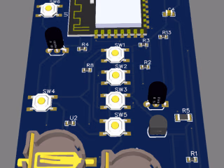 Audience Response Keypad