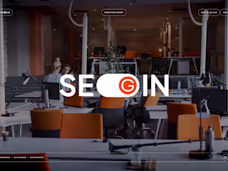 SEOGIN- Branding & Web design for the marketing company