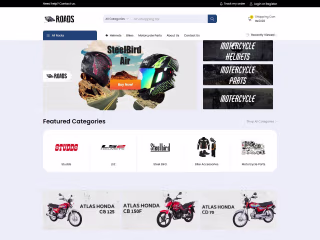 Development of e-commerce store for selling Motorbike Helmets