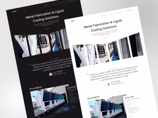 Cooling the Future: A Website Redesign for Crypto Mining Cooling
