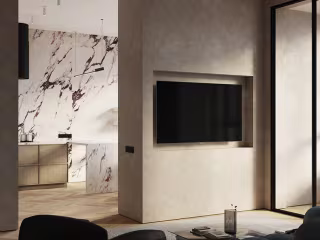 Sleek and Modern Kitchen-Dinning-Living Space :: Behance