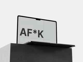 NFT AF*K - Webflow Portfolio Template