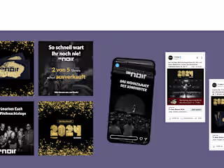 TV Noir - Paid Social Visuals | Social Content