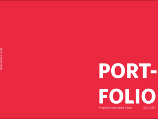 Product Service System Design Portfolio 2024 