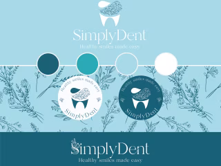 SmplyDend- Brand Identity Design 