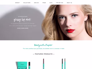 Web Design - Thrive Causemetics