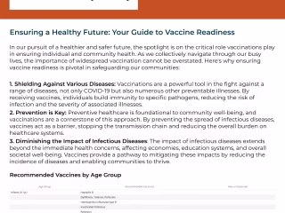 CLS Health Newsletter