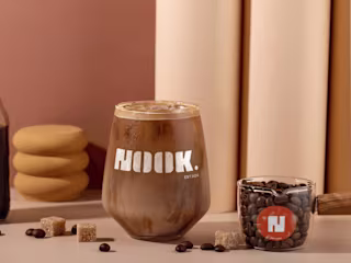 Nook Cafe - Logo design and branding