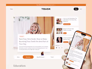 shopify blog page and blog inner page