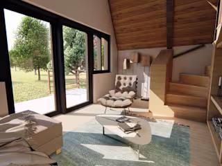 Small Cabin House Proposal Design :: Behance