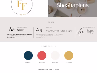 SheSapiens | Visual Brand Identity 