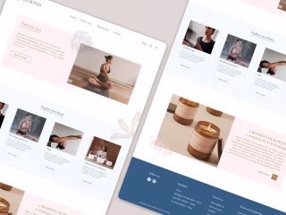 🌿✨🧘🏻‍♀️ Yoga / Meditation studio landing page