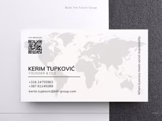 Business Cards for Build The Future Group