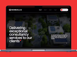 Randalls Consulting | Website & Brand Identity Design