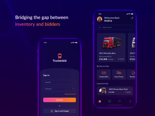 Truck Bidding App