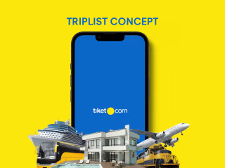 Concepting Triplist for Tiket.com
