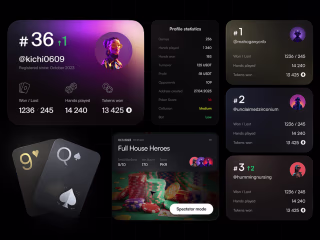 UX/UI for Poker DAO's Web3 Decentralized Poker Platform