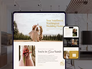Merry and Floral - Squarespace Website Design