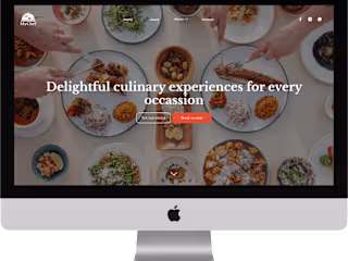 Website Design for a Catering Agency