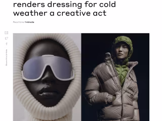 Branded coverage: Moncler 2023 Holiday Campaign