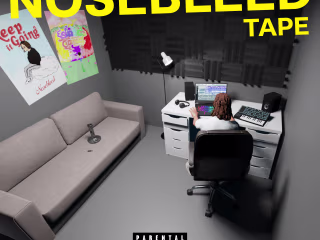 3D Cover Art for Nosebleed "Nosebleed Tape"