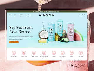 Xicama | Website & Email Design