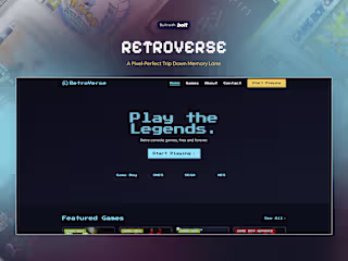 RetroPlay • Building a Game Boy-Inspired Web App with Bolt