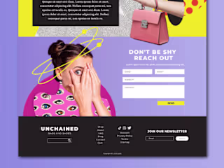 Website Design for a Youthful Fashion Company