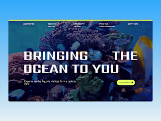 Aquariumus Figma to WordPress Development