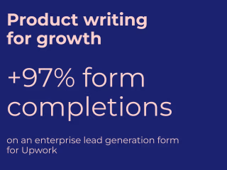 Increased contact form completions with new content