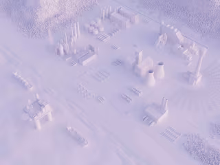 Mooch Creative - Mini city infographic & parts retopo