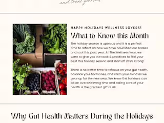 Newsletter - Wellness Coach