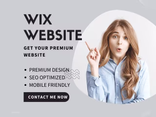 I will create a wix website