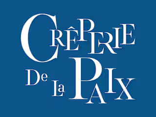 CREPERIE DE LA PAIX // Typographic Artistry 