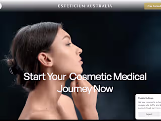 Esteticium Australia Cosmetic Health Tourism Website