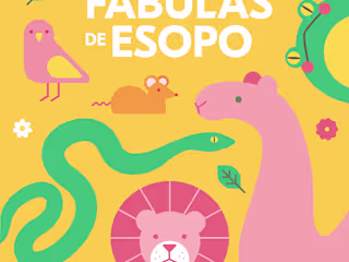 Children's book - Aesop's Fables (Fábulas de Esopo