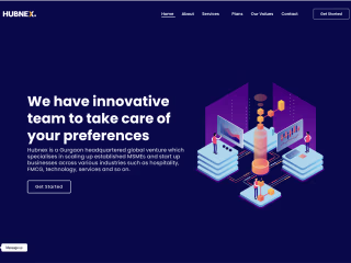 IT agency website redesign