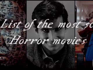 A list of top five best and scariest horror movies.