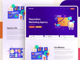 Marketing Agency Landing Page